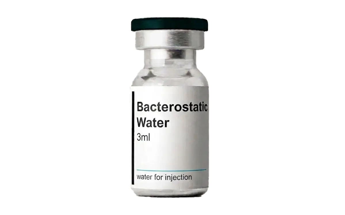 Água bacteriostática